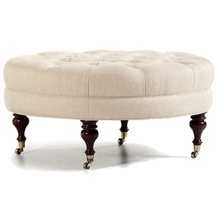 Dinah Ottoman on Casters